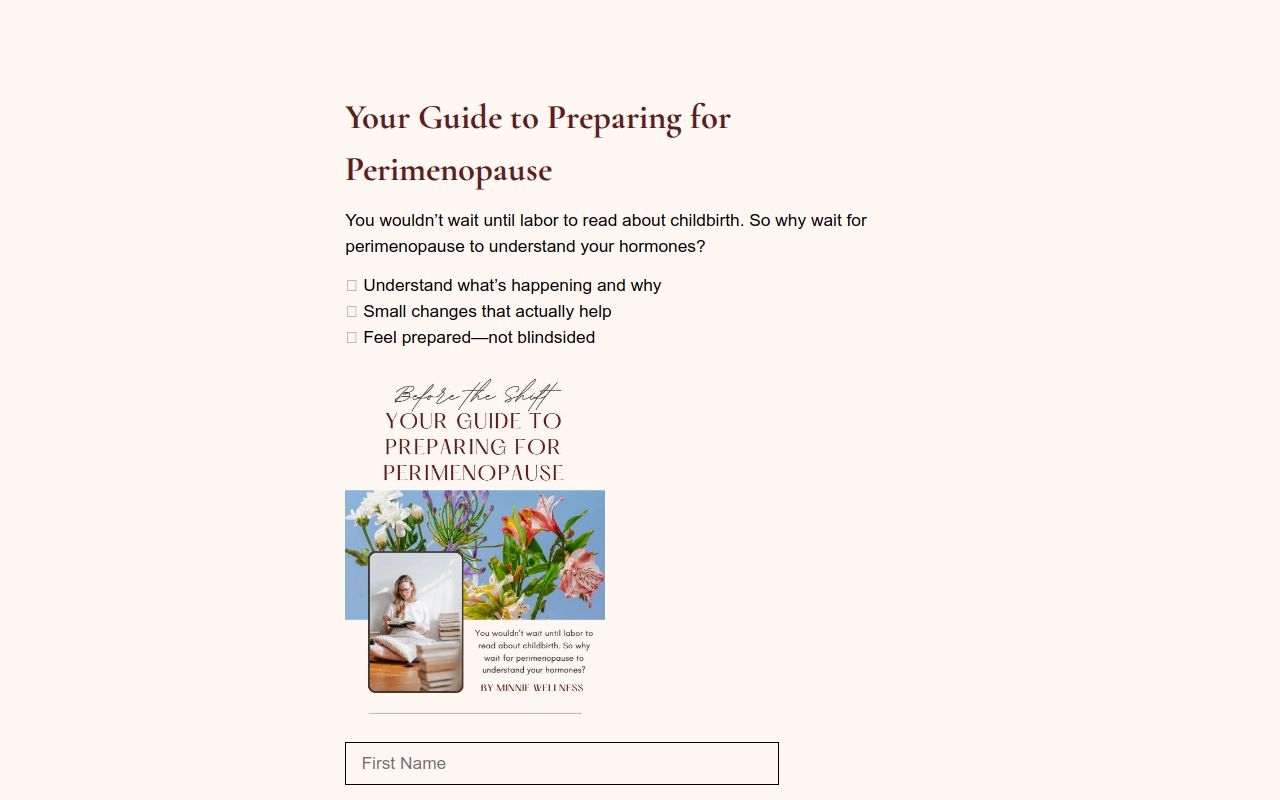 Your Guide to Preparing for Perimenopause